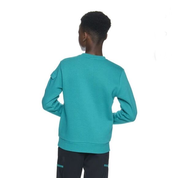 Boy's Reebok Athletic Fleece Crewneck Sweatshirt Size L - Picture 8 of 11